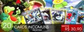 Pacote c/ 20 Cards Incomuns - Aleatório